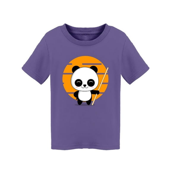 Panda Standing In Sunset T-Shirt Toddler -Image by Shutterstock,  2 Toddler