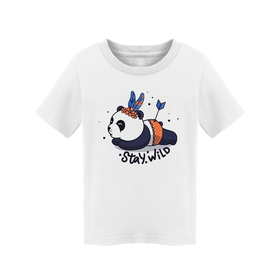 Panda Stay Wild T-Shirt Toddler -Image by Shutterstock, 3 Toddler