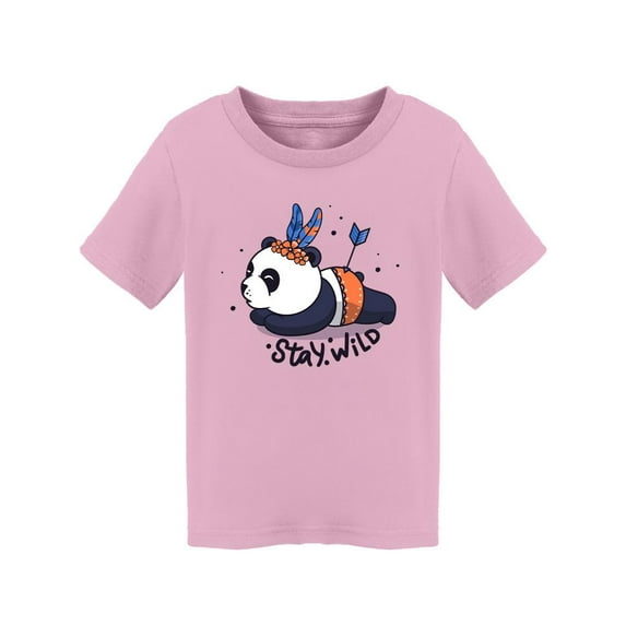 Panda Stay Wild T-Shirt Toddler -Image by Shutterstock, 3 Toddler