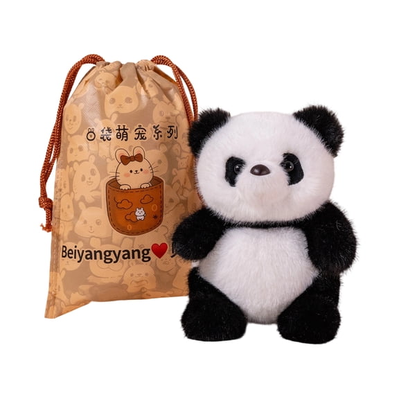 Panda Stuffed Animal, Cute Panda Stuffed Plush Toy, Fluffy Plushie Pillow, Great Birthday Christmas Valentine's Day Gifts for Kids Boys Girls