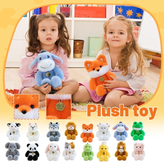 Panda Stuffed Animal | Soft Fluffy Cute Plush Stuffed Animal for Student | Cuddly Kids Toys Gift for Girls Boys, Nursery and Playroom Decor