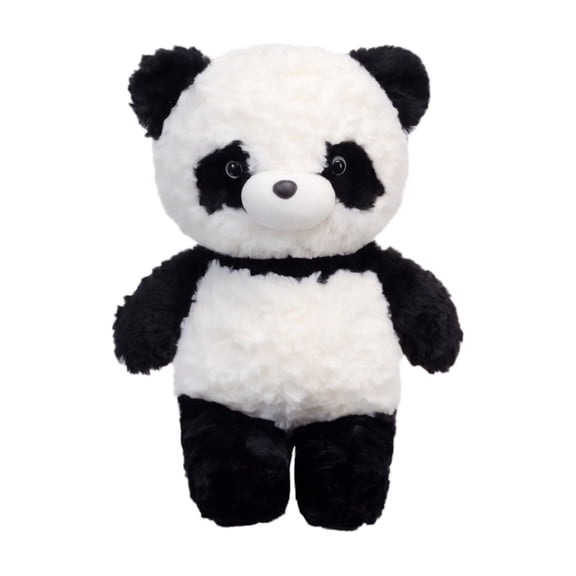 Panda Stuffed Animal with Soft Plush Fabric, 14 Inch, Black and White, for Student and Adults, Toys