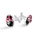 thumbnail image 1 of Panda Stylish Stainless Steel Men's Cufflinks for Shirts and Suits - for Formal Occasions, 1 of 6