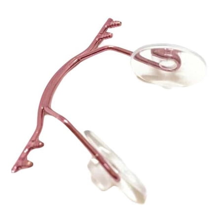 Panda Superstore PL-HEA3512035011-DORIS00282-RP 1.22 in. Rimless Glasses Metal Frame Part Nose Bridge Replacement, Pink
