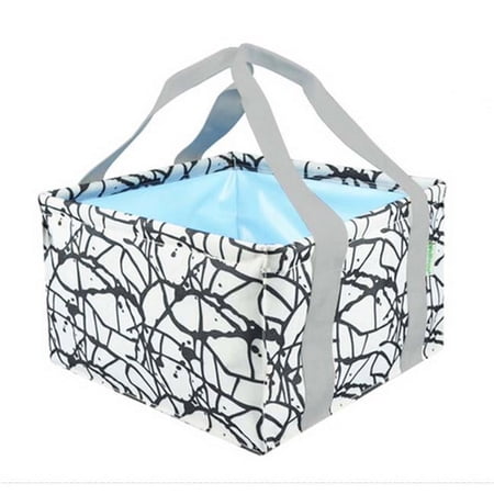 Panda Superstore 16 Litre Collapsible Sink Fishing Multi Color Folding Bucket Wash Kit