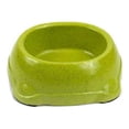 thumbnail image 1 of Panda Superstore  16 x 14 x 7.5 cm Bamboo Fiber Cute Pet Bowl for Dogs & Cats, Green, 1 of 1