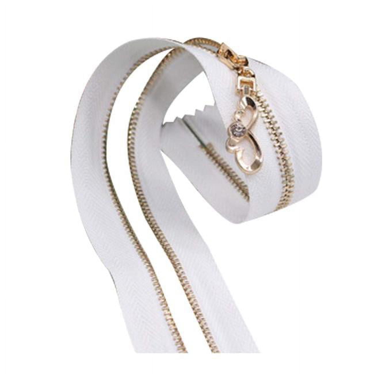 Panda Superstore  19.69 in. Nylon Coil Zippers Tailor Sewing Tools Garment Accessory - 2 Piece