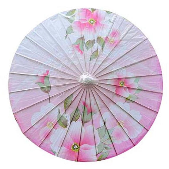 Panda Superstore 33 in. Handmade Office Gifts Oiled Paper Chinese Style Non Rainproof Umbrella