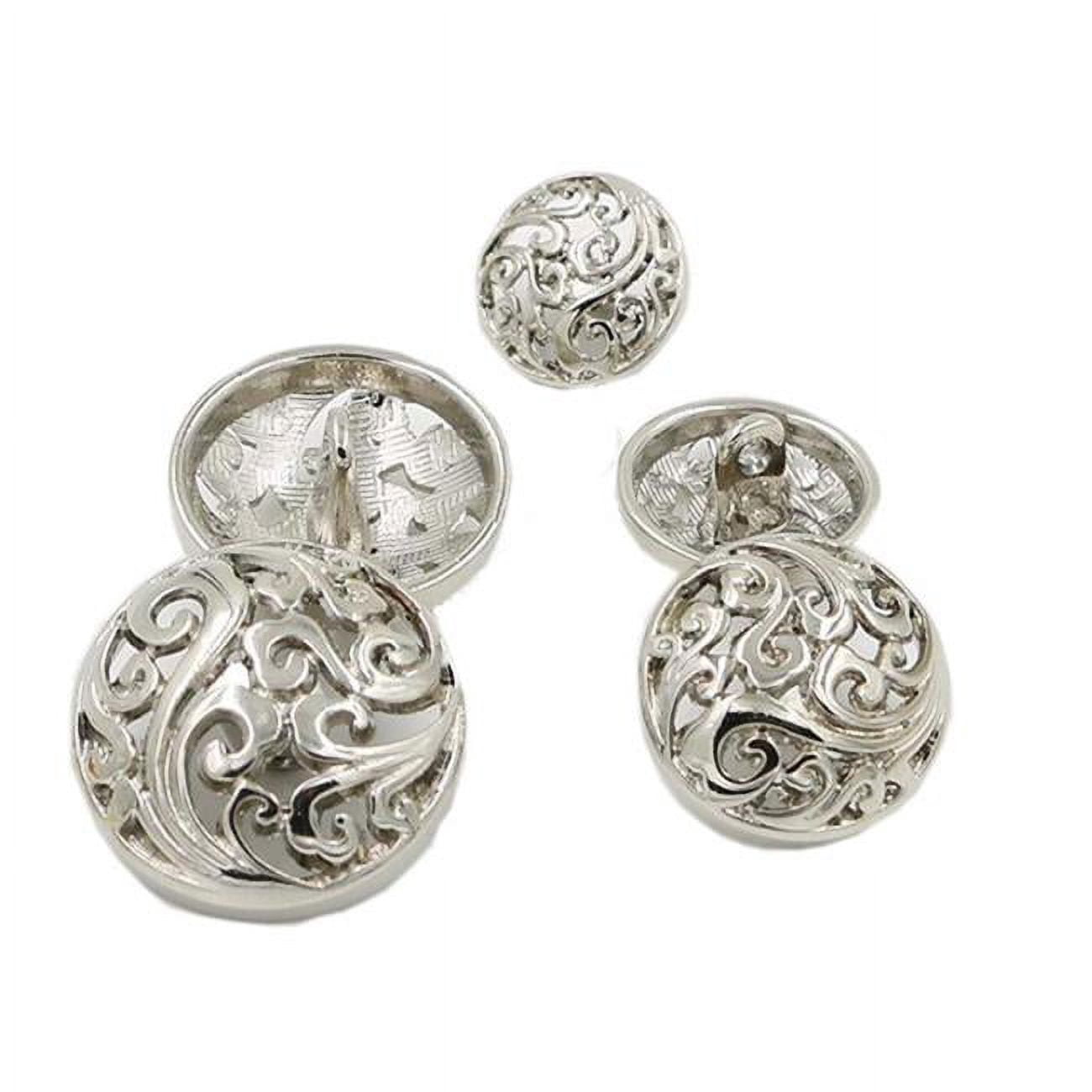 Panda Superstore  8 Piece Beautiful Buttons for Big Bag - Clothing - Shoes & Hats Decoration - 25 mm