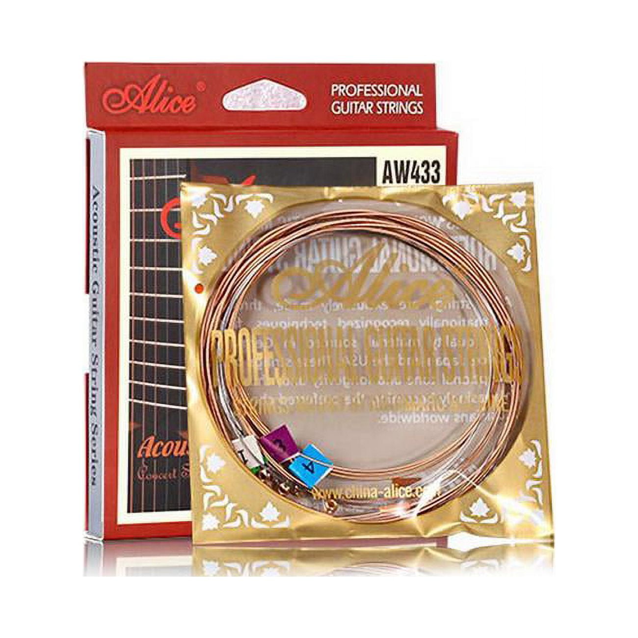 Panda Superstore  85 by 15 Coated Bronze Light Acoustic Guitars Strings, Super