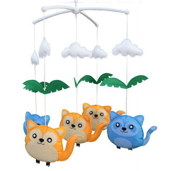 Panda Superstore BC-BAB-ONIM0265-WING-CELI Musical Mobile Adorable Handmade Lovely Hanging Toys, Pretty Decor