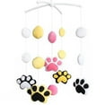thumbnail image 1 of Panda Superstore  Baby Crib Hanging Nursery Room Decor Newborn Bedding Crib Musical Mobile, Cute Colorful Dog Paw, 1 of 1
