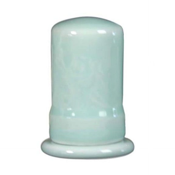 Panda Superstore  Ceramics Dispenser Chinese Style Toothpick Holder for Home Restaurant, Light Green