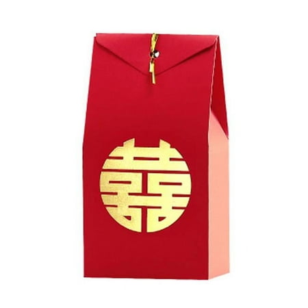 Panda Superstore Chinese Style Favor Bridal Shower Wedding Party Favors Candy Gift Box - 40 Piece