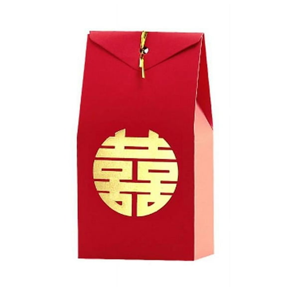 Panda Superstore  Chinese Style Favor Bridal Shower Wedding Party Favors Candy Gift Box - 40 Piece