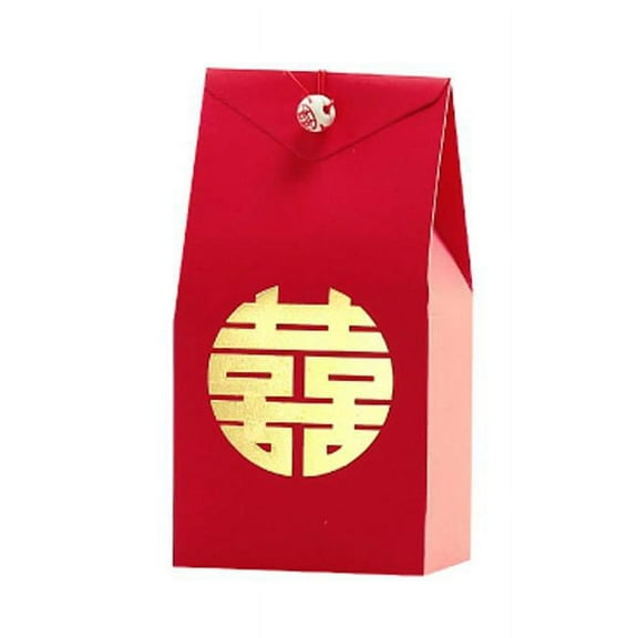 Panda Superstore  Chinese Style Paper Gift Decorative Treats Cookies Candy Box for Wedding Party - 40 Piece