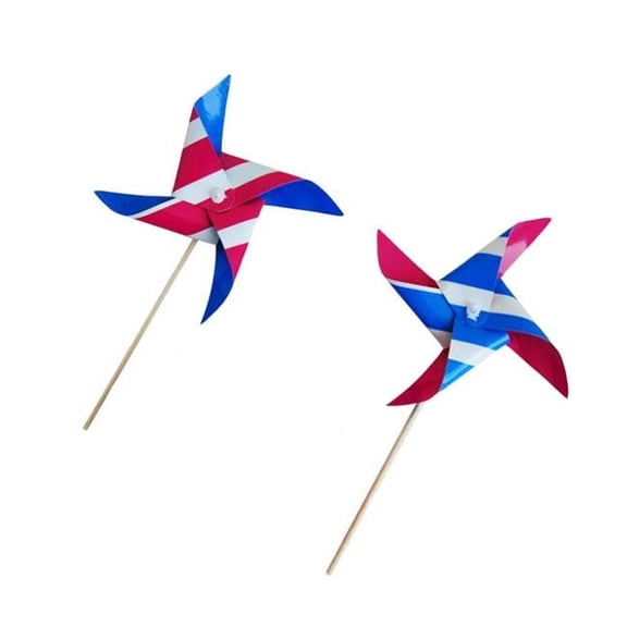 Panda Superstore  Disposable Windmill Decorative Food Serving Cocktail Picks