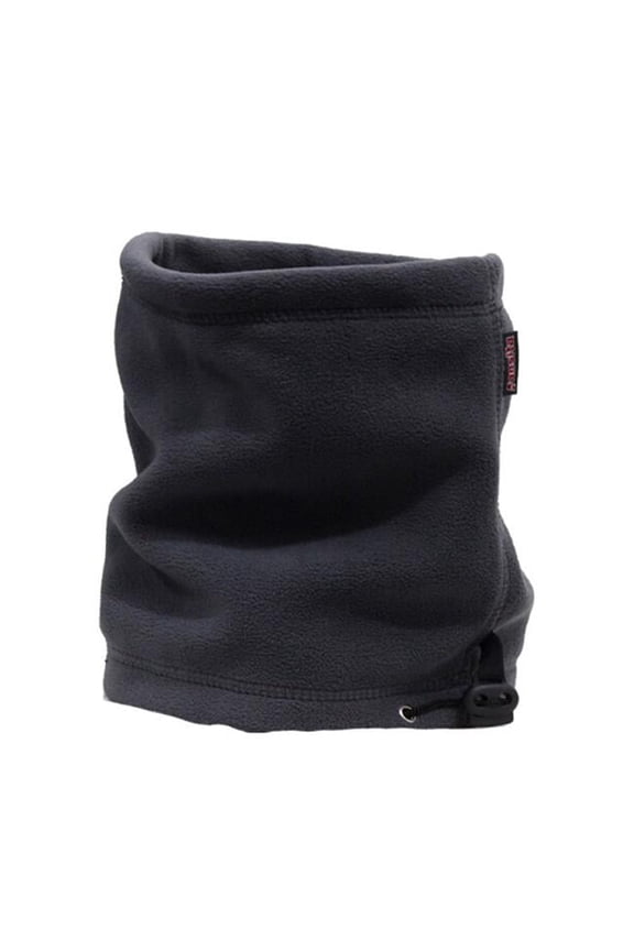 PS-CLO2578666011-ALAN02703 Double-Layer Fashion Neck Warmer & Gaiters, Dark Gray - Set of 2