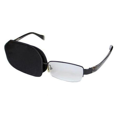 Panda Superstore EM-BEA11061971-ARIEL01994 Silk Eye Patches for Glasses to Treat Lazy Eye - Black