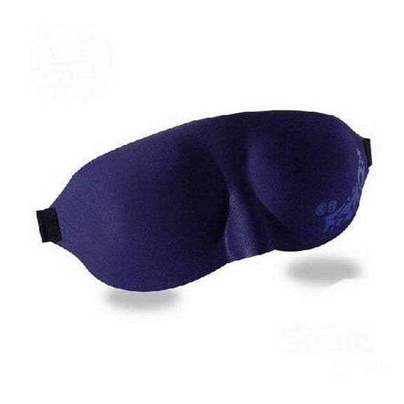 Panda Superstore Eye Mask Eyepatch Blindfold Shade Sleep Aid Cover Light Guide Relax - Blue