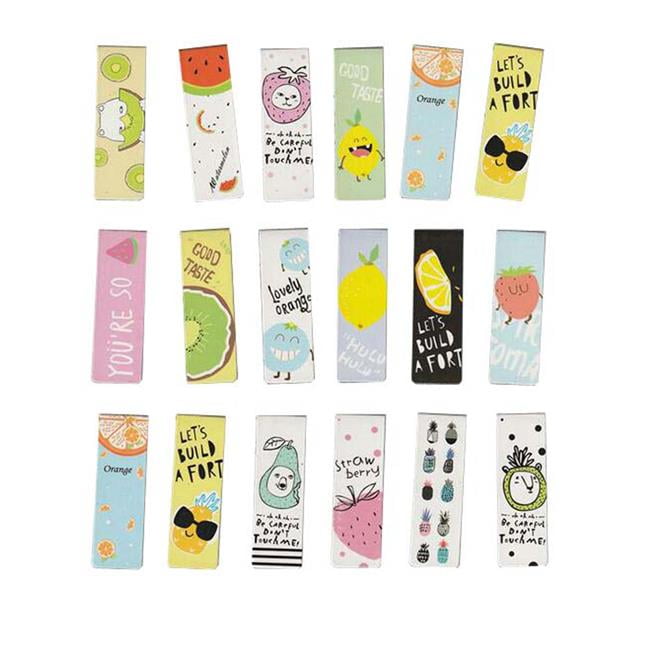 Panda Superstore  Fruit Pattern Cute Bookmarks Beautiful Paper Bookmarks Gift