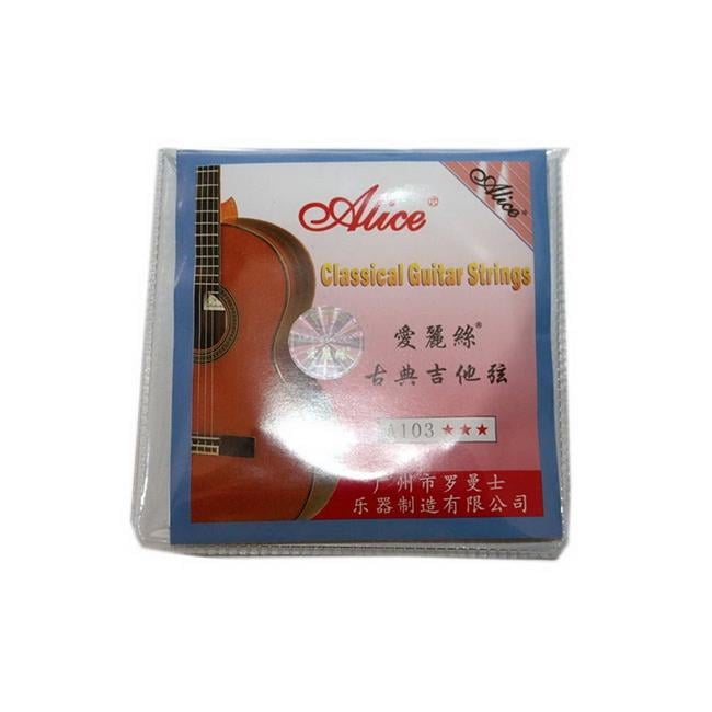 Panda Superstore  Hard Tension Classical Guitar Strings Replacement - 6 Strings