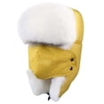 thumbnail image 1 of Panda Superstore PS-SPO2474988011-LILY00880 Hats Men & Women Ski Winter Hat Earmuffs Skiing Cap, Yellow, 1 of 1