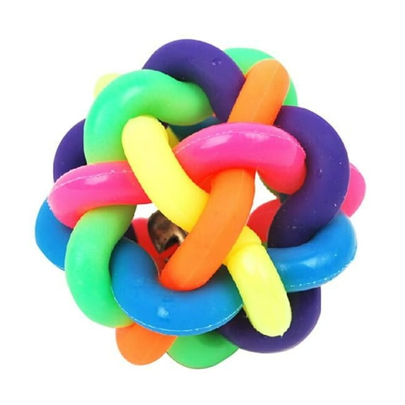 Panda Superstore Hot Sale Colorful Safety Toy Ball Chew Dog Puppy Toy Pet Chew Toy