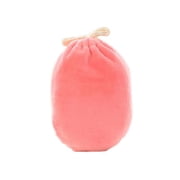 Panda Superstore Hot Water Bottle with Cozy Flannel Drawstring Cover for Hot & Cold Therapy Pain Relief, Pink