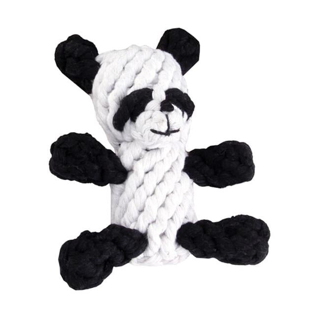 Panda Superstore  Knot Rope Ball Chew Dog Puppy Toy Pet Chew Toy Cute - Panda