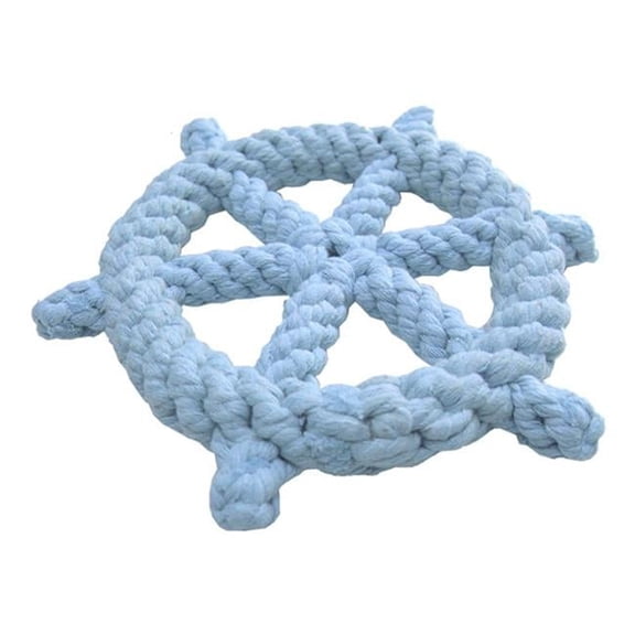 Panda Superstore  Knot Rope Ball Chew Dog Puppy Toy Pet Chew Toy Cute - Rudder