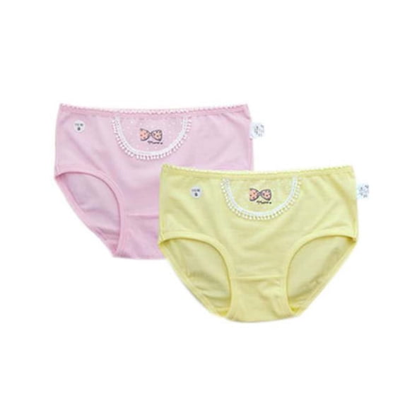 Panda Superstore Lovely Briefs Panties Cartoon Underwears for Girls Kids Underpants