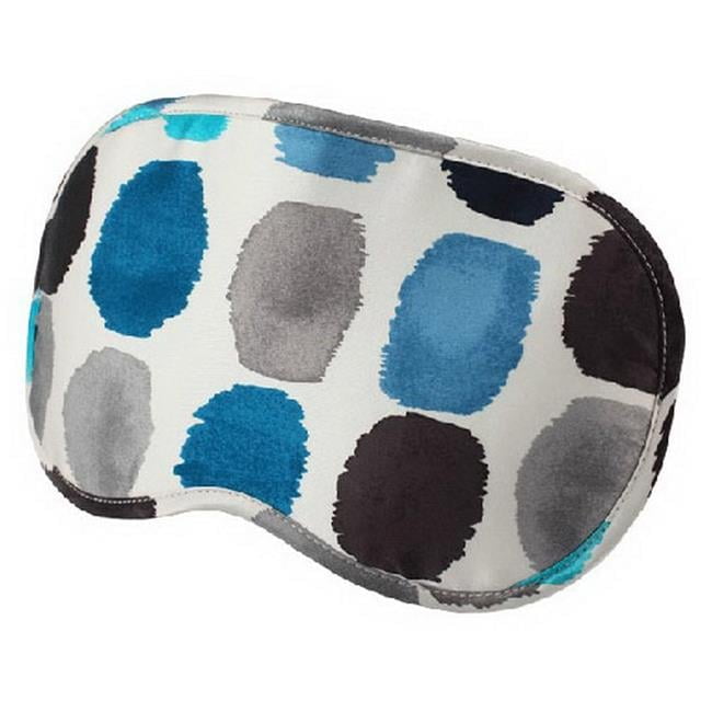 Panda Superstore  Lovely Mulberry Silk Eyeshade Sleep Eye Mask - Wave Point Blue