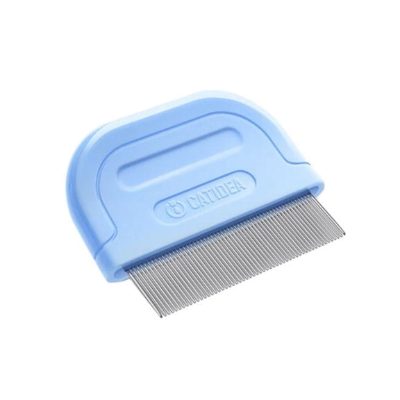 Panda Superstore  Mini Fashion Grooming Comb for Dogs & Cats Flea Combs, Sky Blue