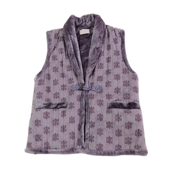 Panda Superstore PL-CLO5418126011-KELLY00074 No.3 Womens Winter Warm Vest Japanese Style Outerware Indoor & Outdoor Waistcoat, Multi Color - Medium