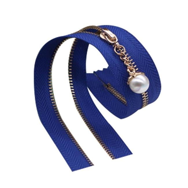 Panda Superstore  Nylon Coil Zippers Tailor Sewing Tools Garment Accessory - 15.75 in. - G - 2 Piece