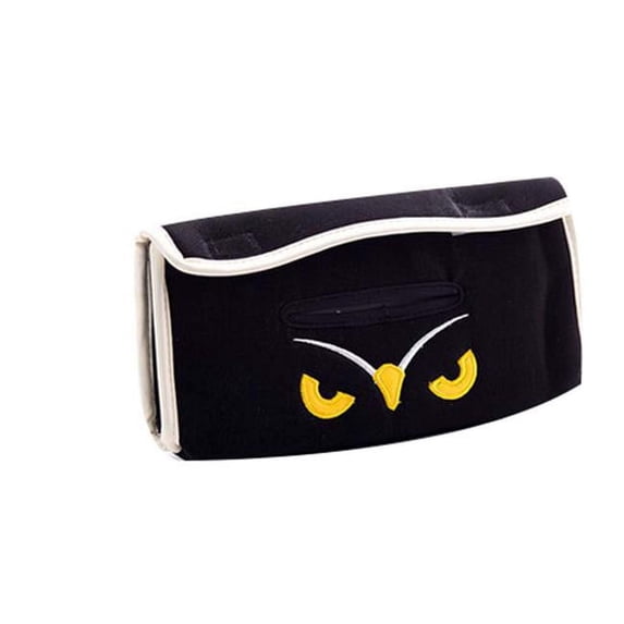 Panda Superstore PS-AUT15735541-LILY01037 Hanging Tissue Box Auto Supplies Tissue Box Paper Bag Creative Car Tissue Box