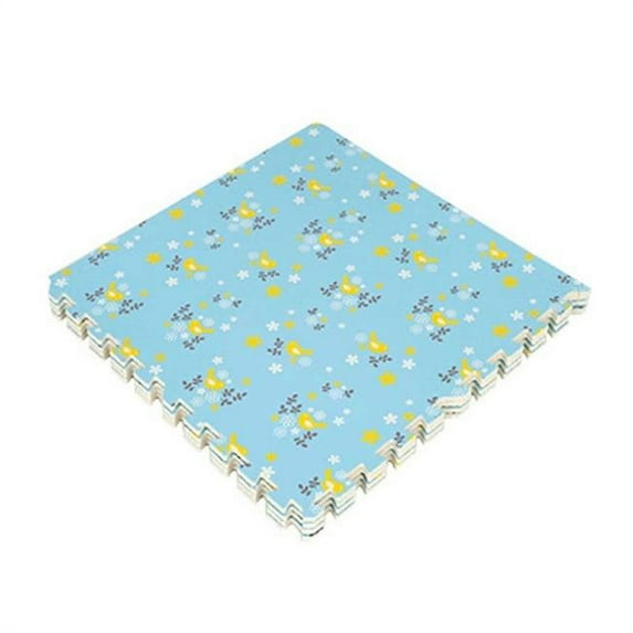 Panda Superstore PS-BAB196609011-DAISY00533 Joint Mat Interlocking Foam Mats, 1 Tiles - Yellow Bird