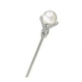 thumbnail image 1 of Panda Superstore PS-BEA11058091-YAN00759 Classical Style Bead Metal Rhinestones Hairpin, 1 of 1