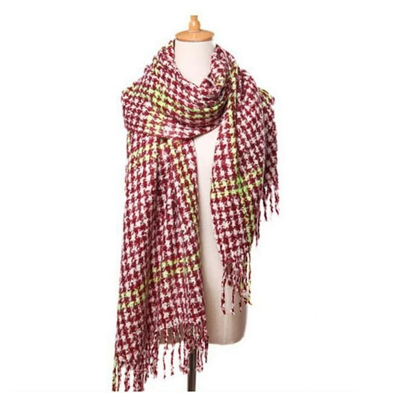 Panda Superstore PS-CLO2474943011-SUE00815 Fashion Lovers Cozy Large Size Blanket Scarf, Multicolor