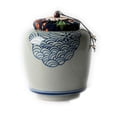 thumbnail image 1 of Panda Superstore PS-HOM13880491-PARKER00195 Creative Blue & White Porcelain Ceramic Tea Caddy Tea Container E, 1 of 1