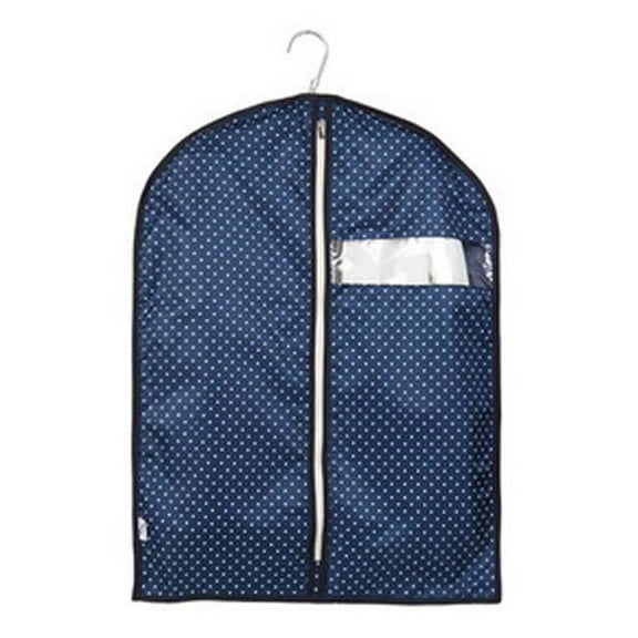 Panda Superstore PS-HOM16353501-SUE00736 Clothes Zipped Storage Creative Reusable Dust Proof Garment Suit Bag, Blue