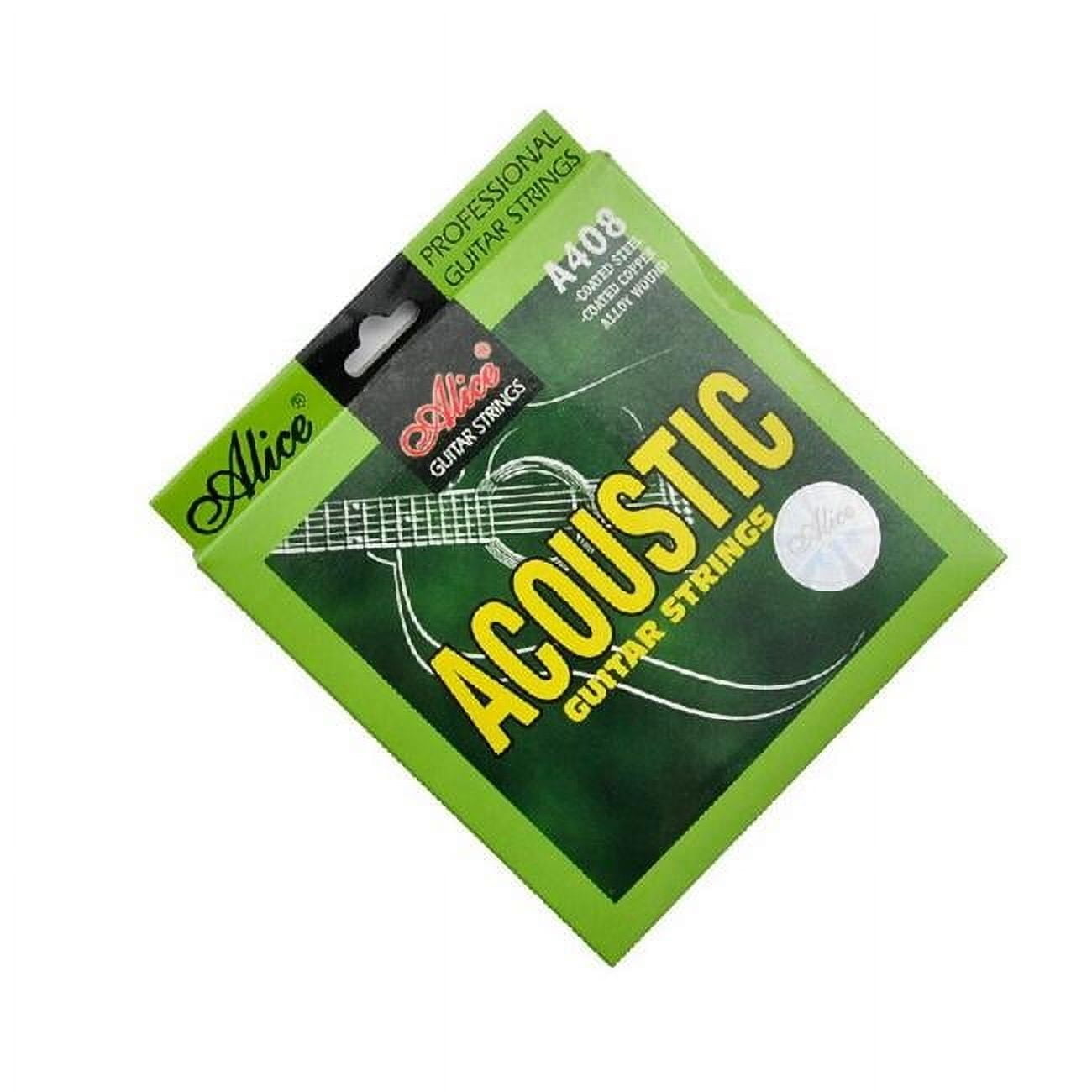 Panda Superstore PS-MUS11967851-EMILY02037 Pro Steel Core Light Acoustic Guitar Strings, One Set