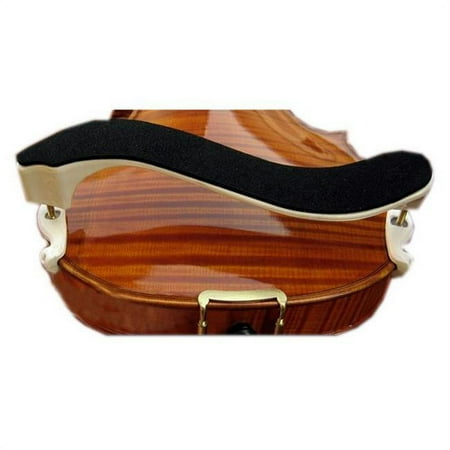 Panda Superstore PS-MUS11969001-EMILY02022 Full Size Violin Shoulder Rest for 3 by 4 & 4 by 4, White