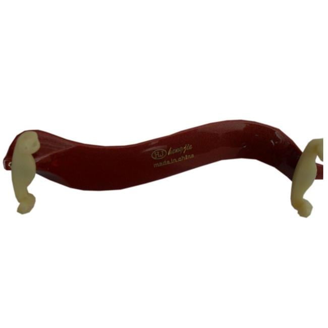 Panda Superstore PS-MUS11969001-EMILY02023 3 by 4 & 4 by 4 Fiber Glass Violin Shoulder Rest, Red