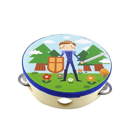 Panda Superstore PS-MUS11970821-JOE00970 Baby Boy Tambourine Cute Hand Drum