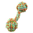 thumbnail image 1 of Panda Superstore PS-PET2975415011-ALAN01282 Colorful Knot Rope Ball Chew Dog Puppy Toy Pet Chew Toy, 1 of 1