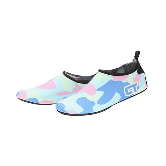 Panda Superstore PS-SPO3311068011-LILY00930 Yoga Hiking Water Treadmill Beach Soft Sports Shoes, Sky Blue - Size 40