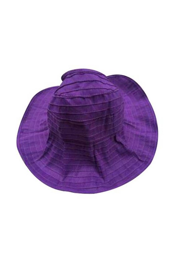 PS-SPO374753011-SUE01163 Womens Fashion Sun Visor Summer Beach Cap Sun Hat for Travel, Purple