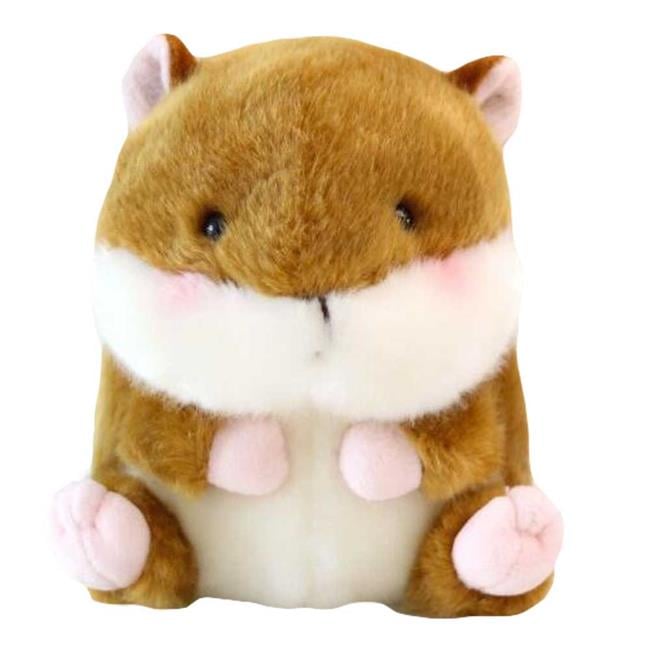 Panda Superstore PS-TOY166461011-DORIS02107-RP 7 in. Hamster Stuffed Animal Plush Toy Kids Room Sofa Decoration, Brown